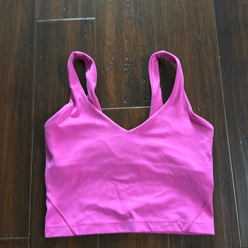 Sonic pink lululemon Align tank